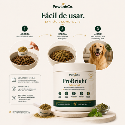 PawLabCo® ProBright Formula para el Bienestar Canino