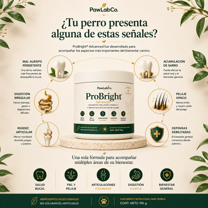 PawLabCo® ProBright Formula para el Bienestar Canino