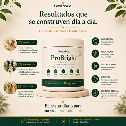 PawLabCo® ProBright Formula para el Bienestar Canino